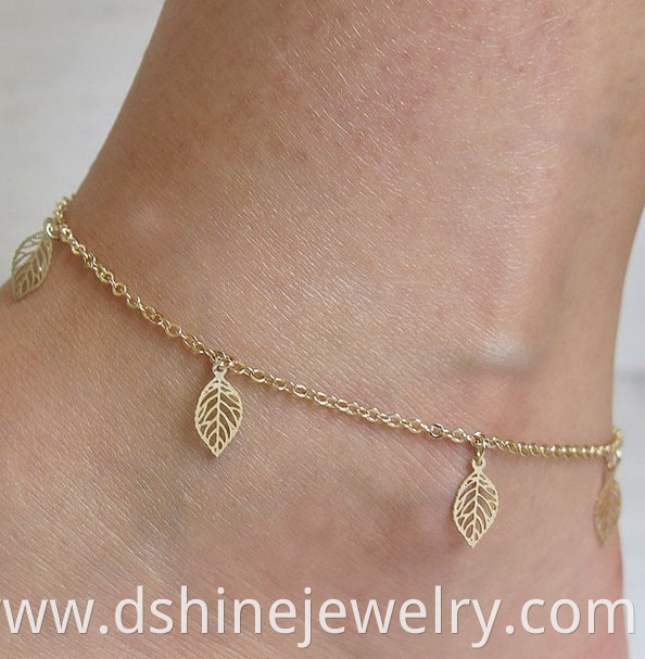 Summer Footlet Gold Ankle Bracelets